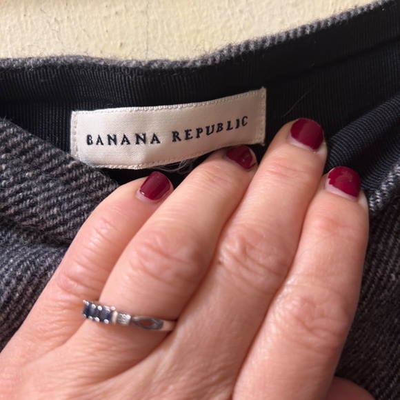 Wool mini skirt fully lined - Picture 4 of 6